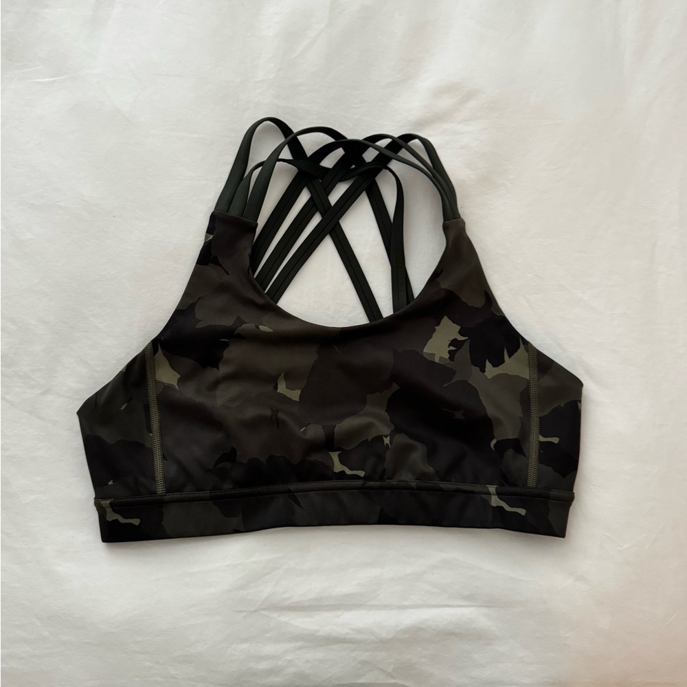 Lululemon Camo Sports Bra